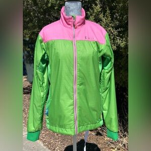 Columbia Green and Pink Jacket